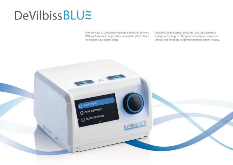 DevilBiss Blue Auto CPAP