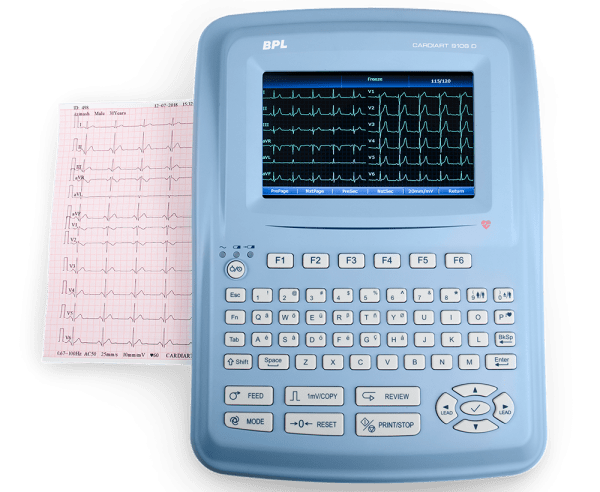 Buy BPL Cardiart 9108D 12-channel ECG Machine | Best Price | Megamed