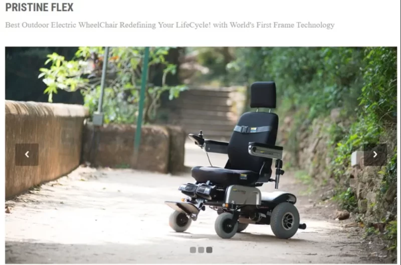 Ostrich Pristine Flex Electric Wheelchair